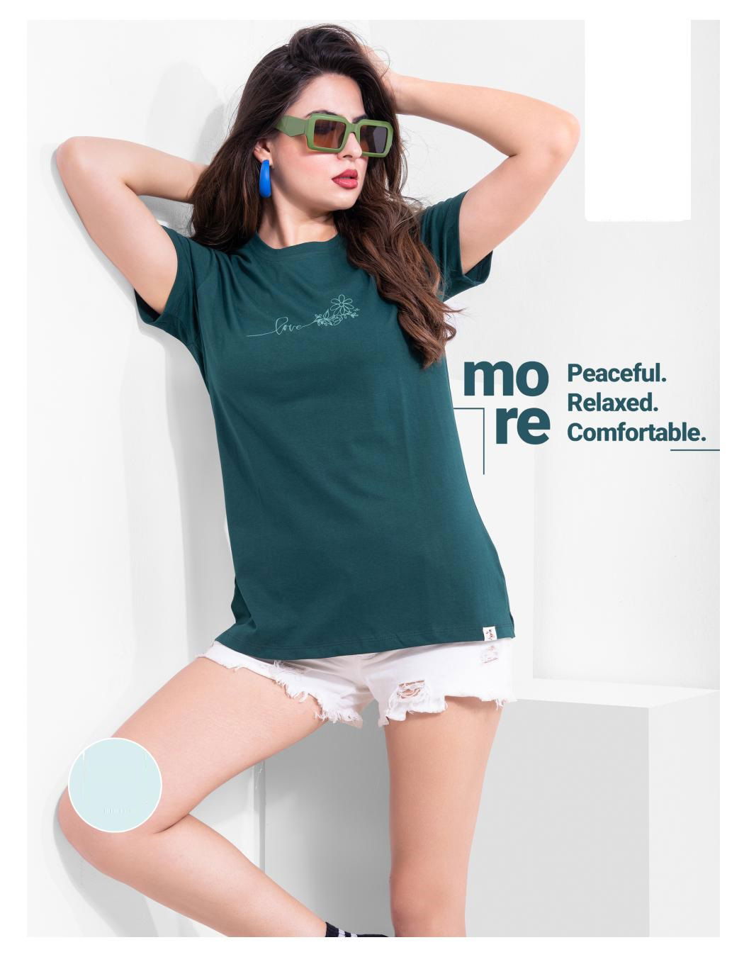 Chest Western Printed Ladies Top Wholesale Price In Surat
